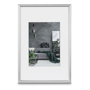 Bilderrahmen Detroit, Alu, 50 x 70 cm, silber