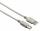 USB Anschlusskabel A-Stecker-B-Stecker, 1,5 m, grau