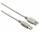 USB Anschlusskabel A-Stecker-B-Stecker, 5 m, grau