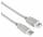 USB Verlängerungskabel A-Stecker- A-Kupplung 3,0 m, grau