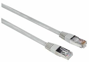 Netzwerk CAT 5e-Patchkabel UTP, 5,0 m, grau