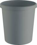 Papierkorb the green german, 18 l, lichtgrau