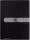 Gummizugmappe PP A4 schwarz opak