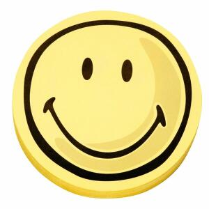 Kommunikationskarte Smilie positiv 100 mm 100 Stück