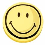 Kommunikationskarte Smilie positiv 100 mm 100 Stück