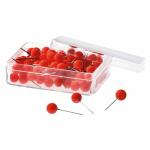 Pinnadel Typ 9012 rot 100 Stück