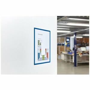 Magnetrahmen Magnetofix 5 Stück, blau, A5