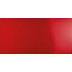 Design-Glasboards, magnetisch 2000x1000 mm, intensiv-rot