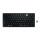 Tastatur (DE) Multi-Device Dual, Wireless, schwarz, drei Geräte gleichzeitig anschließbar