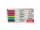 Whiteboard/Flipchartmarker-Set fine, 6 Farben, Rundspitze 1 mm, schnell trocknend, 48 h Cap-off