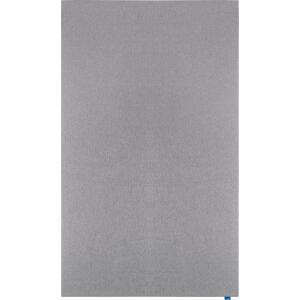 WALL-UP Akustik-Pinboard 200 x 119,5 cm, Quiet grey, schallabsorbierendes Pinboard