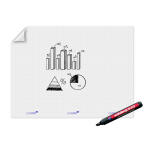 Magic-Chart Flipchart Folie 90x120cm,  Rasteraufdruck, 15...