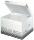 Archivschachtel Solid A4, weiß, für 3 Archivboxen, Wellpappe, m.Deckel, Maße: 360 x 270 x 325 mm, VE = 1 Packung = 10 Stück