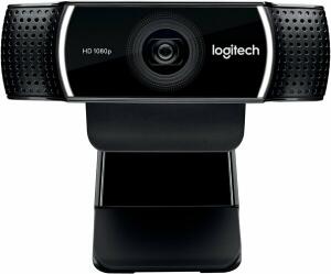 Webcam C920 HD Pro schwarz, Full HD 1080p mit Skype-Videogesprächen