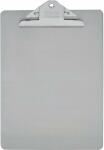 Schreibplatte MAULsteel, Edelstahl, A4 hoch, Klemme an...
