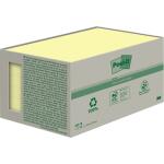 Post-it Notes Recycling Mini Tower gelb 127x76mm, 100...