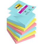 Haftnotiz Super Sticky Z-Note, 76 x 76 mm, 6 x 90 Blatt,...