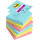 Haftnotiz Super Sticky Z-Note, 76 x 76 mm, 6 x 90 Blatt, 6 Block, Cosmic Collection: türkis, neongrün, guavapink