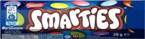 Smarties Faltschachtel, 38 g, Schokolinsen mit buntem Zuckerüberzug, aus Milchschokolade