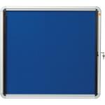 Schaukasten Innen Textilrückwand 6xA4 blau,...