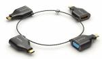 Adapterring, 4 x USB-C auf VGA / HDMI / miniDP / DP,...