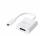 Adapter iSerie, USB-C auf DisplayPort, schwarz, 0,10 m,  4K60Hz