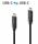 USB-C Kabel iSerie, USB-C auf USB-C, 3.1, Gen 2, 10Gbps, schwarz, 1,5 m