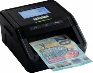 Banknotenprüfgerät Smart Protect Plus, mit Bildschirm, Währungen: EUR / GBP / CHF, Echtheitsprüfung: IR / MG / MT / SD / Colour, Update via USB oder micro SD Karte