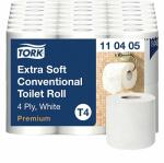 Toilettenpapier Premium, 4-lagig, weiß, mit...