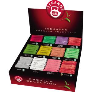 Gastro Premium Sortimentsbox, 12 Sorten, Kräuterteemischung, VE = 1 Box = 180 Teebeutel