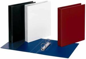 Ringbuch A4 schwarz 2-R-Combi 25 mm