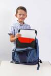 VELOBAG Heftbox A4 schwarz hoch mit Klettverschluss