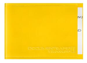 Document Safe 1, Schutzhülle passend für eine Karte, 63 x 90 mm, gelb