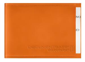 Document Safe 1, Schutzhülle passend für 1 Karte, 63 x 90 mm, orange