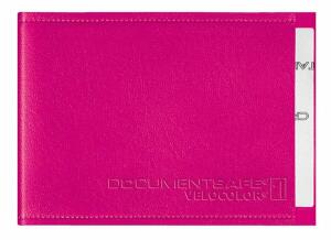 Document Safe 1, Schutzhülle passend für eine Karte, Maße: 63 x 90 mm, pink