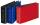 Bankordner Classic, A6 quer, blau, 2-R-Combi, 30 mm