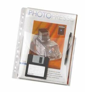 Prospekthülle Jumbo, A4, PP, transparent