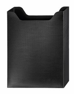Velobag Box, schwarz, 315 x 250 x 30 mm, VE = Karton = 10 Stück