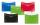 Dokumententasche, DIN A5, blau, mit zusätzlicher Tasche, VE = Packung = 6 Stück