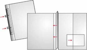 Schnellhefter, A4, PVC, glasklar
