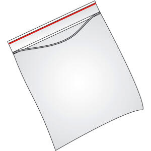 Druckbandbeutel, 100 x 150 mm