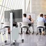 Durable TV-Wagen ws 479x186x28mm COWORKSATION® mobil
