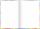 RNK Kladde Colorful Life blanko A4 96Bl
