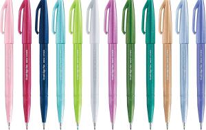 Pentel Kalligrafiestift Brush Sign Pen Set