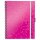 LEITZ 46440023 Kollegblock WOW Be Mobile A4 PP liniert pink metallic