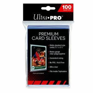 Ultra Pro Schutzhüllen  Platinium 100er, 9,5 x 7,2 x 1,2 cm,, Amigo