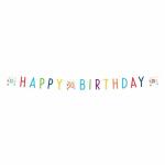 Papiergirlande 180x14cm  Konfetti Birthday 30, Amscan