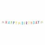 Papiergirlande 180x14cm  Konfetti Birthday 70, Amscan