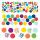 Konfetti Zahl 18 34g  Confetti Birthday, aus Papier,, Amscan