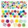 Konfetti Zahl 50 34g  Confetti Birthday, aus Papier,, Amscan